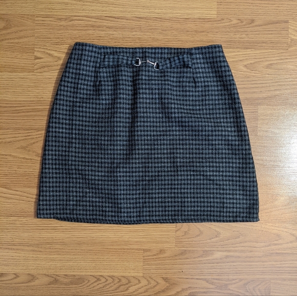 High waist zip up mini skirt - Picture 3 of 4